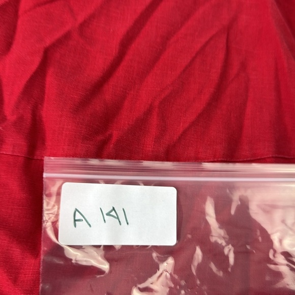 Flax Red Sleeveless Tank Top Classic Design - Picture 10 of 12